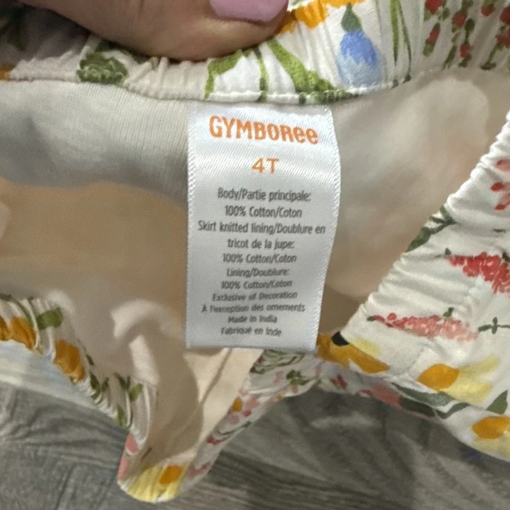 Gymboree 4T Country Trail Pattern - Dress and Skirt‎